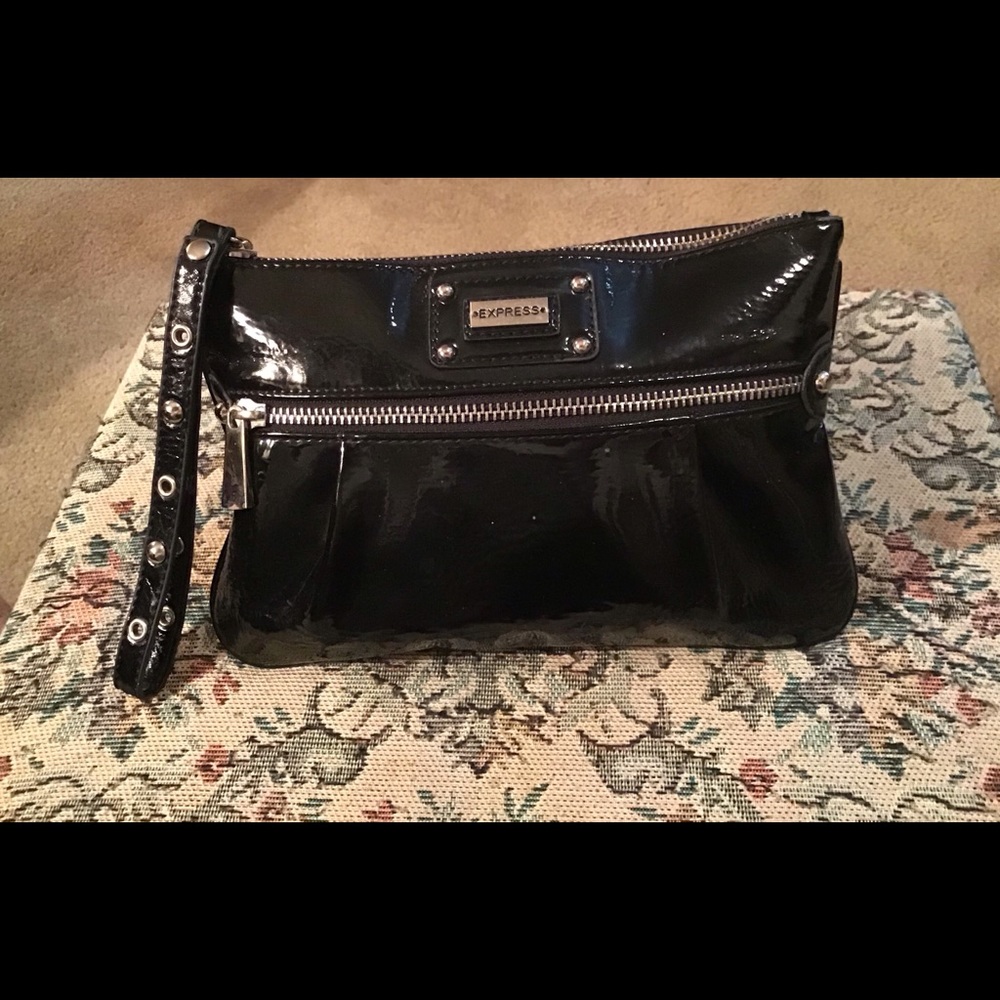 Black Express wristlet